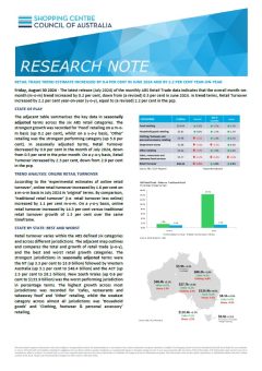 SCCA Research: Retail Trade Analysis - July 2024